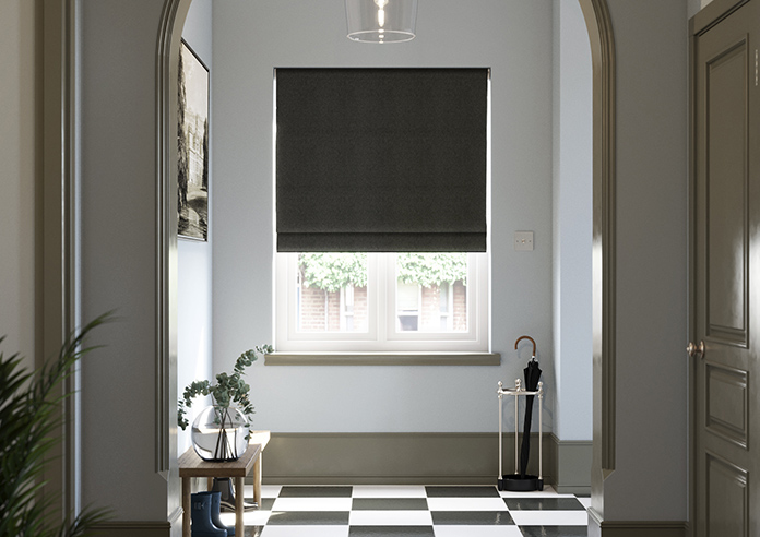 Harris, Black Ink - Roman Blind - Image 3